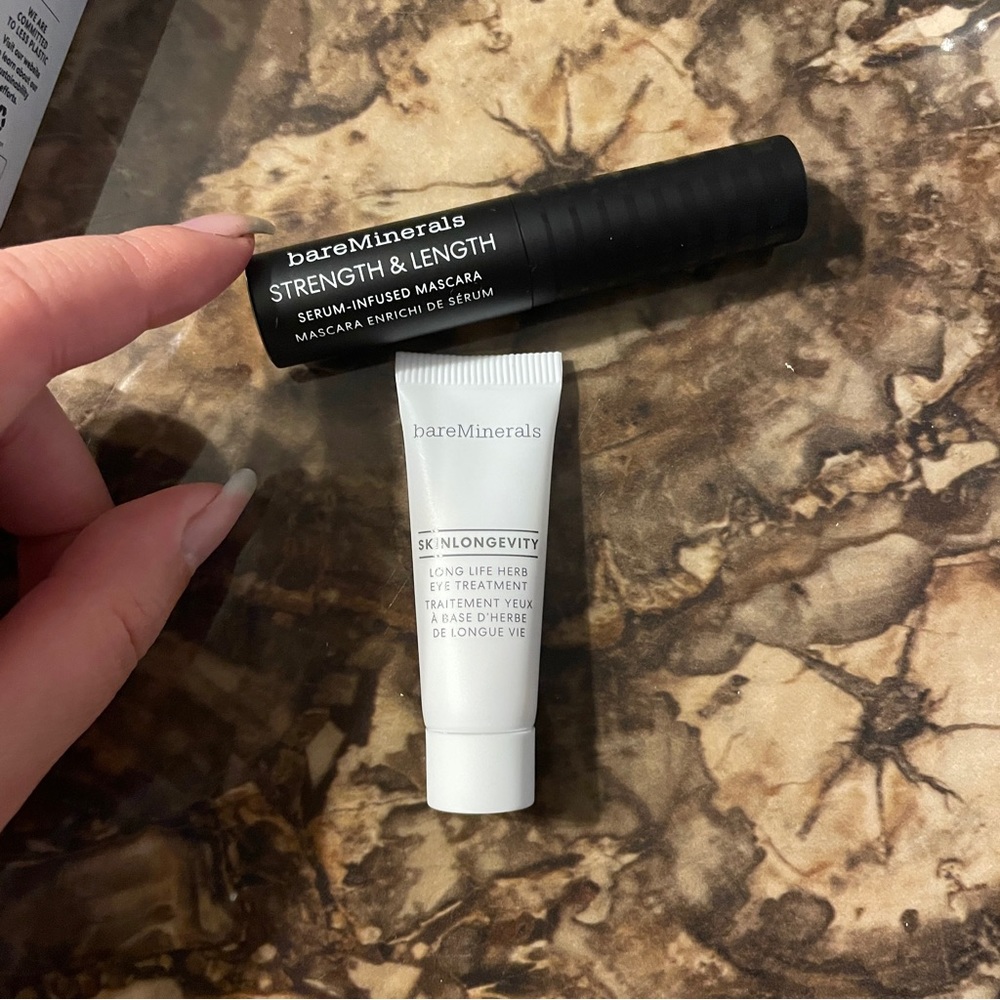 Bare minerals long life eye strength length mascara travel set